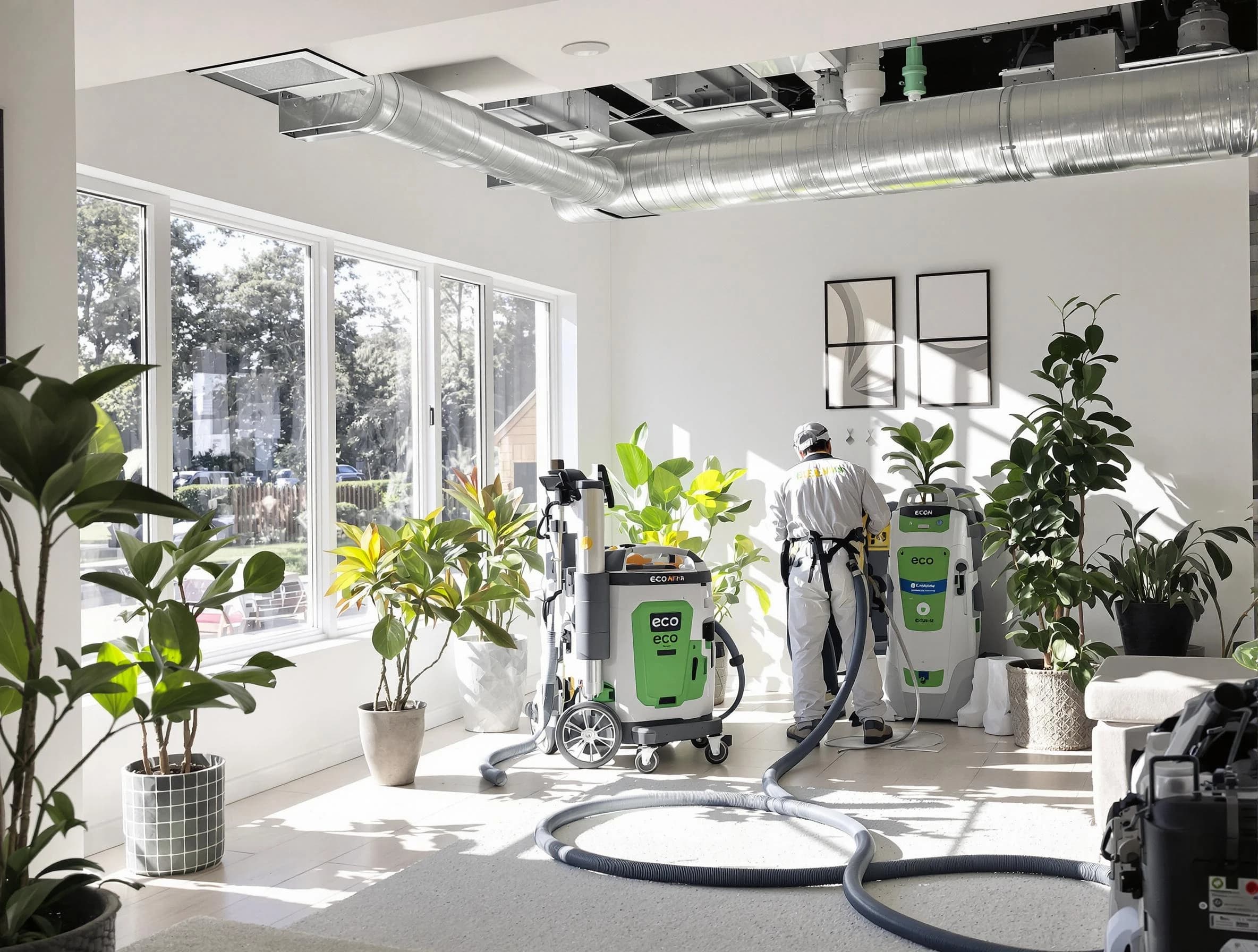 Environmentally-friendly duct cleaning by New River Air Duct Cleaning in New River