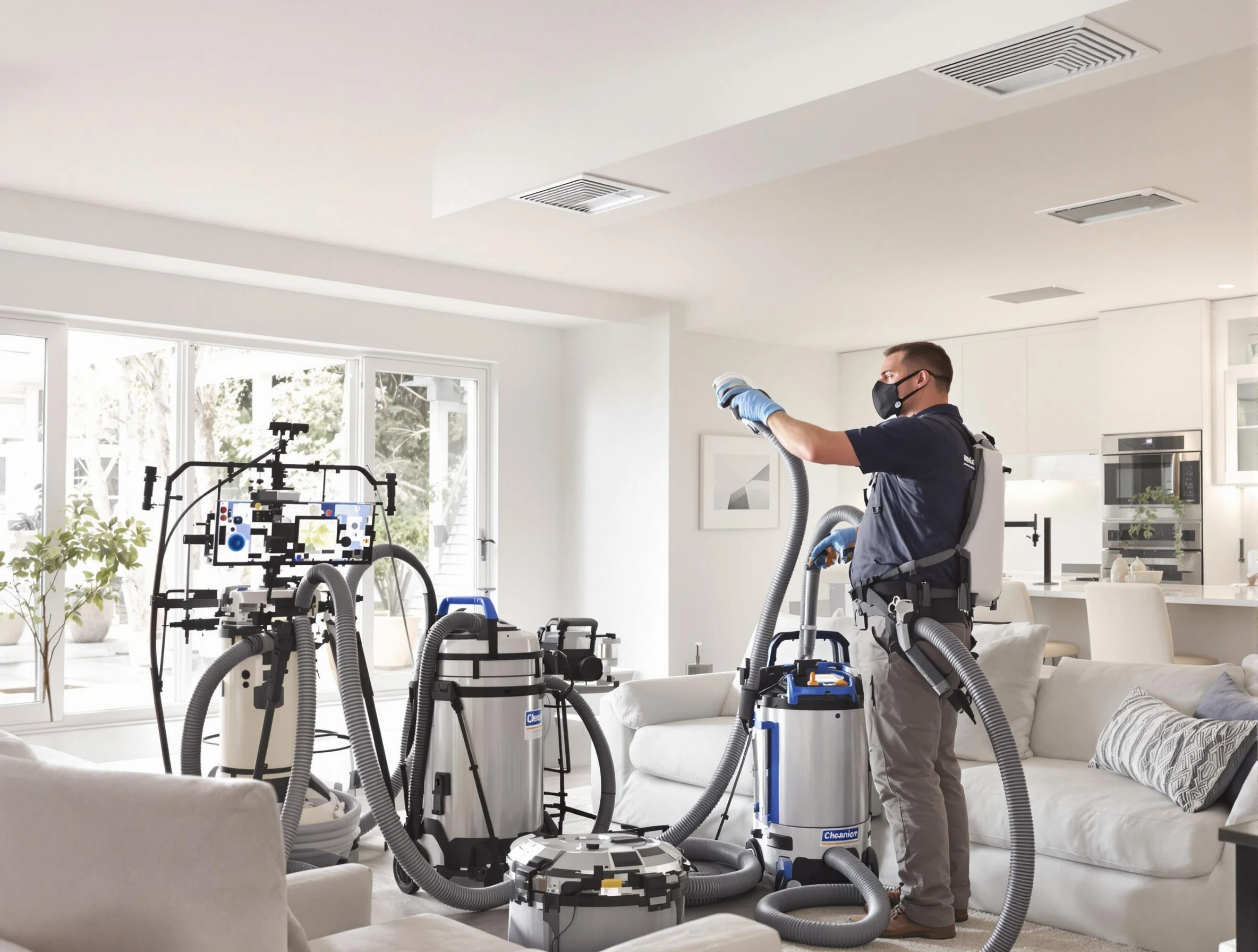 Professional AC duct cleaning by New River Air Duct Cleaning in New River