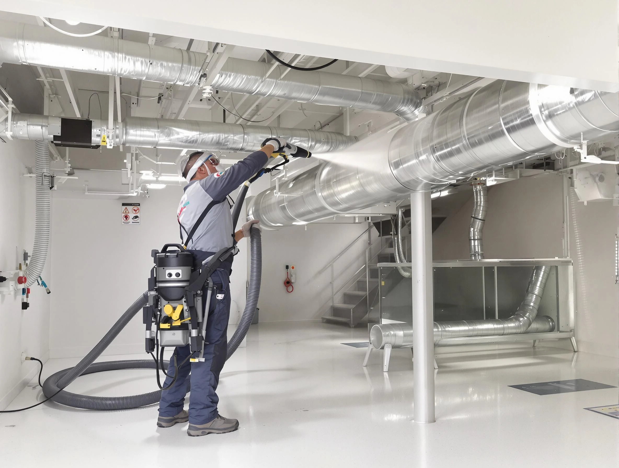 Professional central duct cleaning by New River Air Duct Cleaning in New River