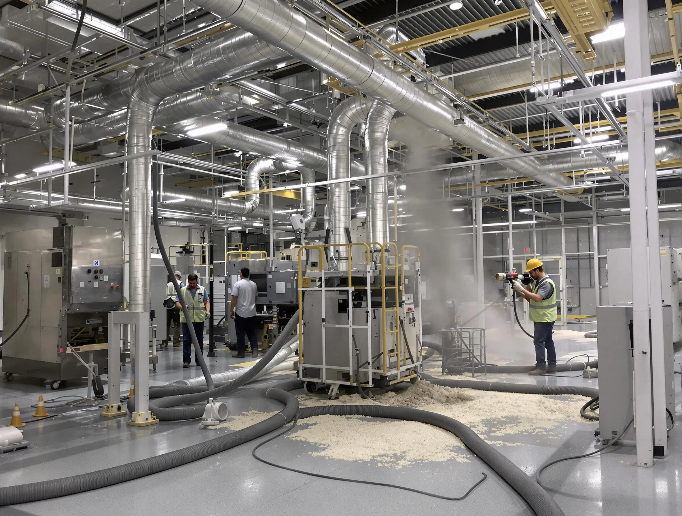 Heavy-duty industrial duct cleaning by New River Air Duct Cleaning in New River