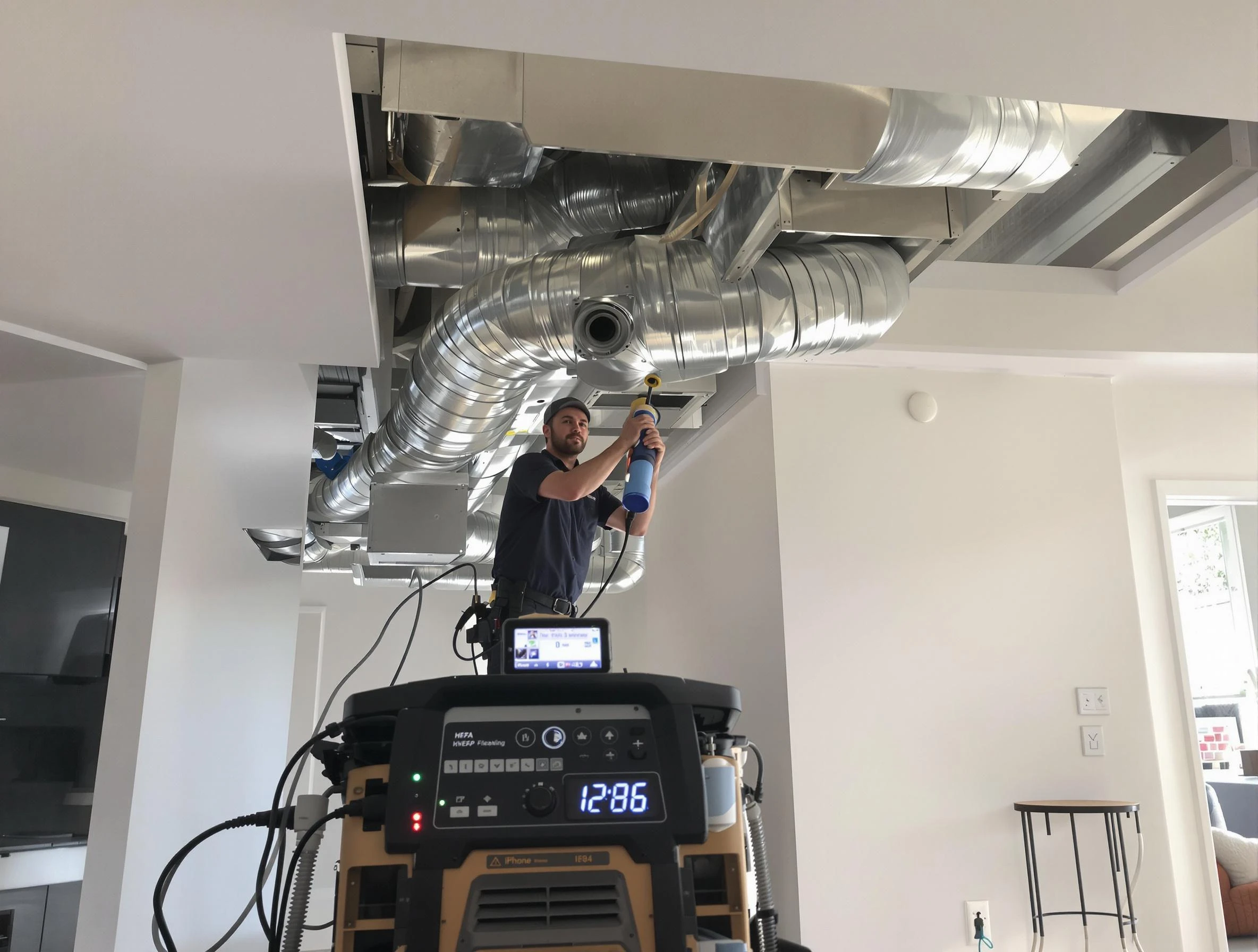 Advanced pure air duct cleaning by New River Air Duct Cleaning in New River